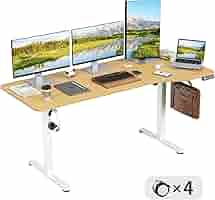 sunon 電動昇降デスク　スタンディングデスク Amazon.co.jp: Sunon 昇降デスク 電動 スタンディングデスク 幅